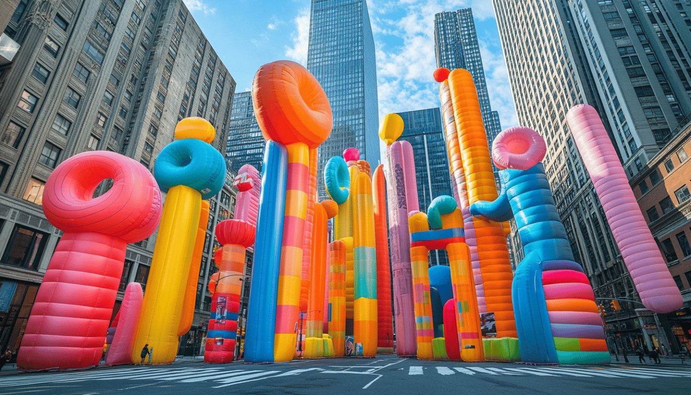 Comment les structures gonflables révolutionnent-elles la publicité extérieure ?