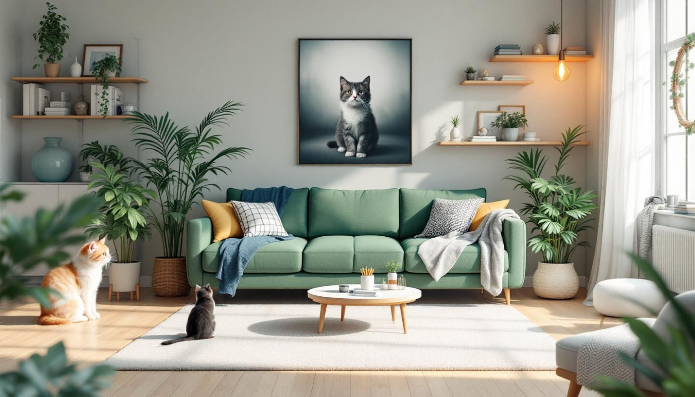Optimiser l'agencement de votre demeure pour le bien-être félin